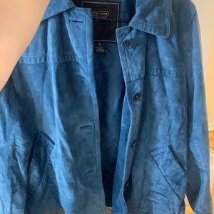 Coach Suede Leather jacket